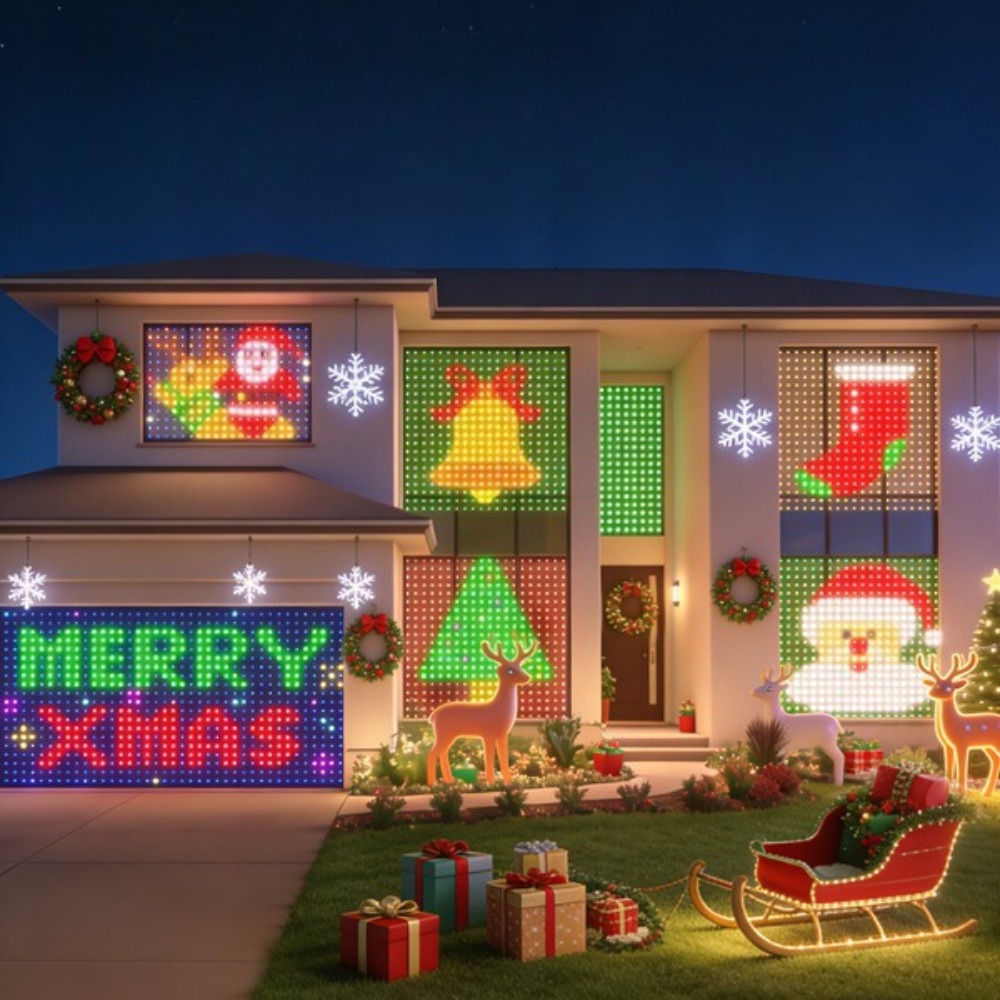 Led Fairy String Lights - Smart Curtain Lights LED RGB String