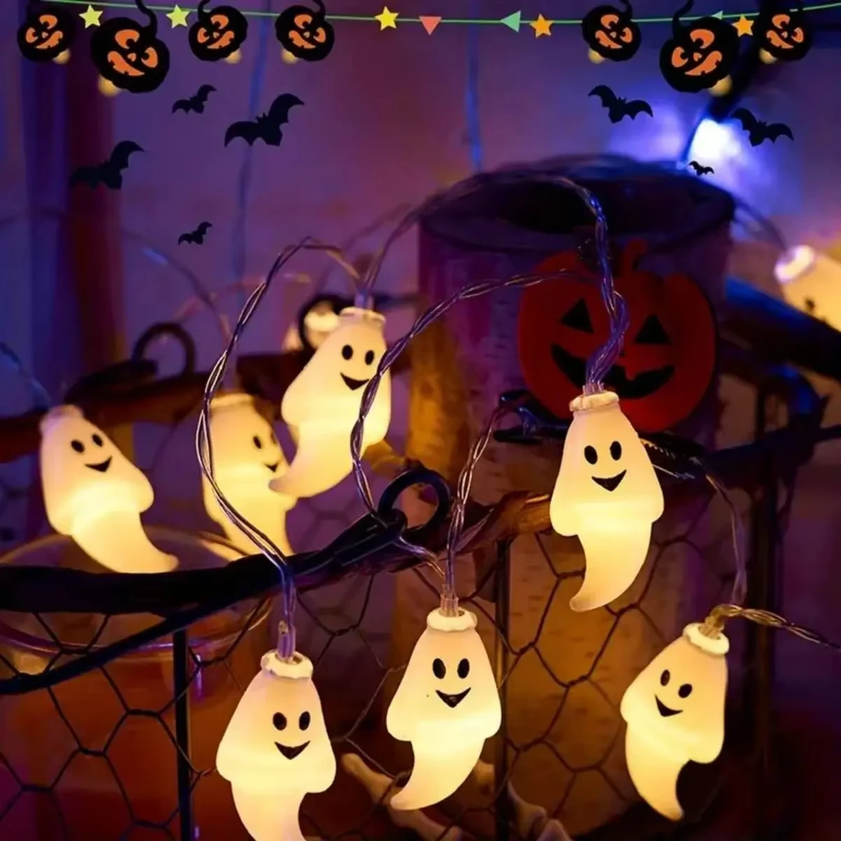 Battery Ghost LED String Light - Led Fairy String Lights recensione e prezzo