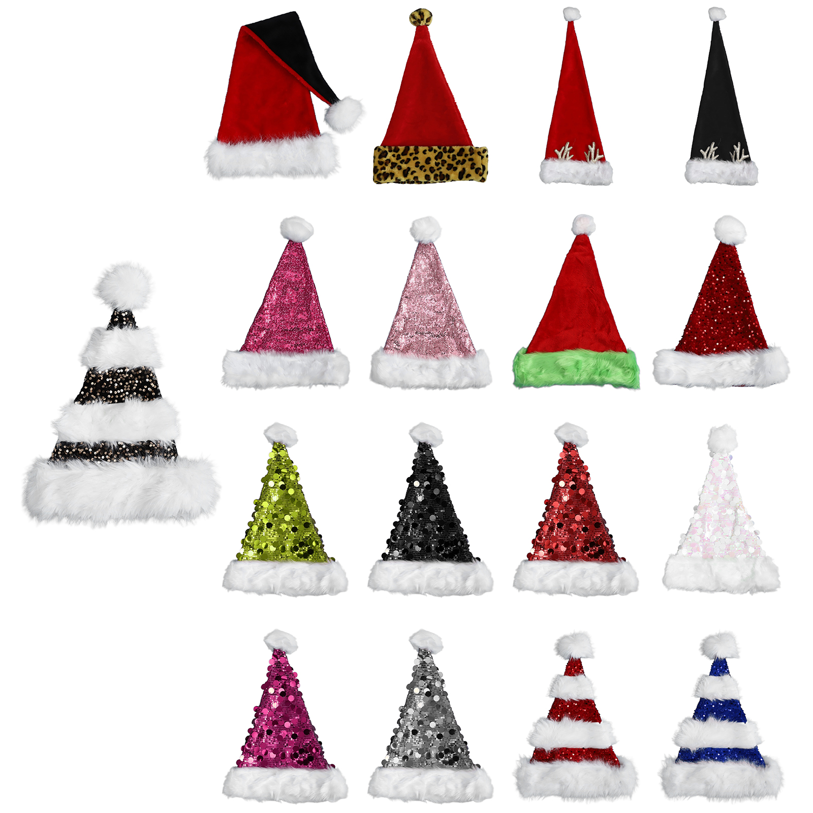 Adults Christmas Santa Hat Sof - Santa Hat Plush recensione e prezzo