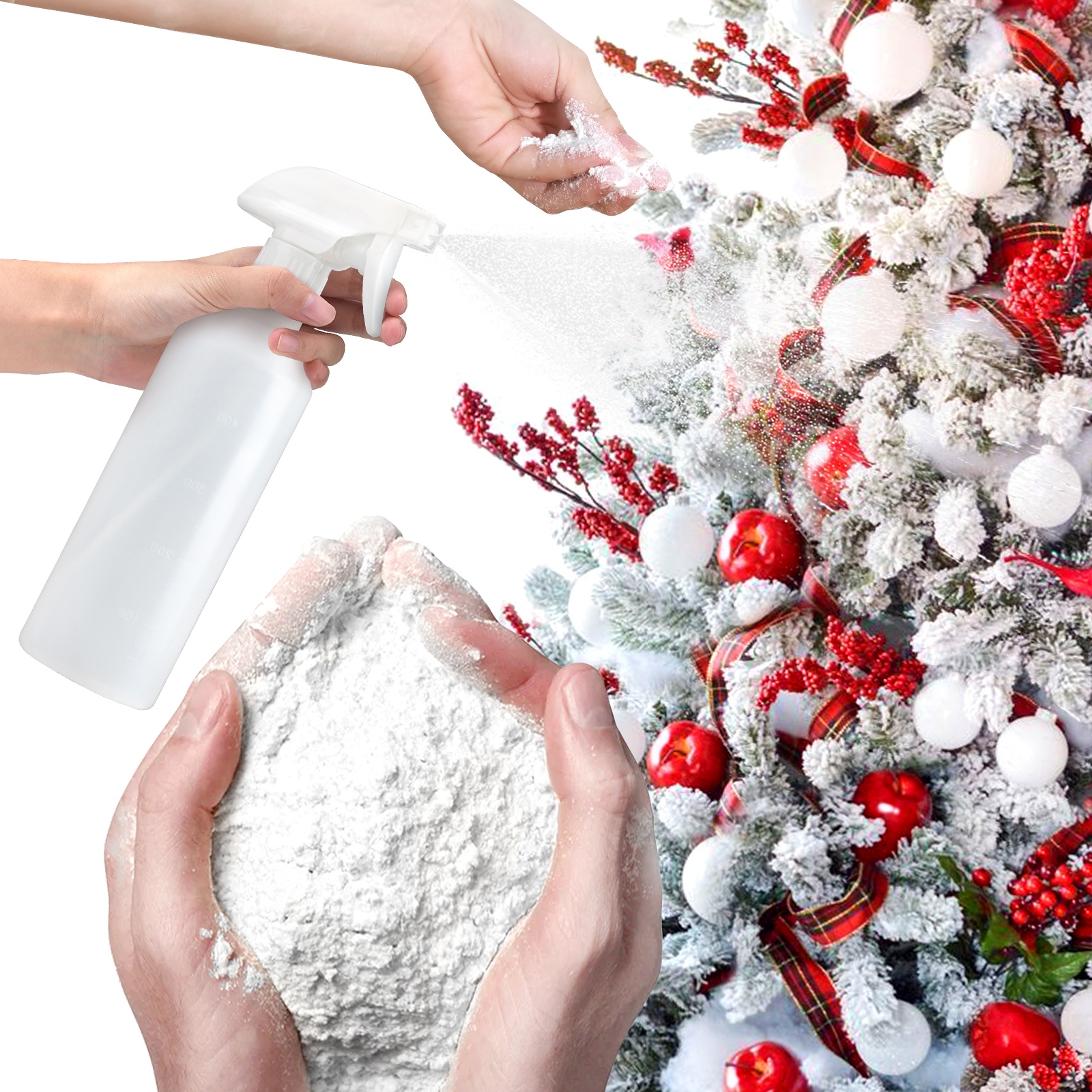 3.4 Lbs Artificial Snow Flocki - Christmas Wreath Fake recensione e prezzo
