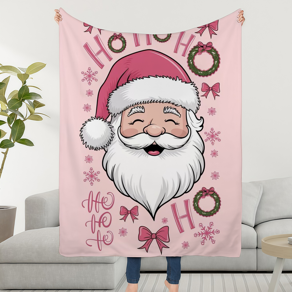 Pink Christmas Blanket Throw S - Christmas Throw Blanket recensione e prezzo