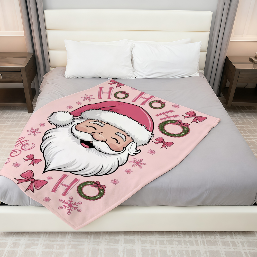 Pink Christmas Blanket Throw S - Christmas Throw Blanket recensione e prezzo