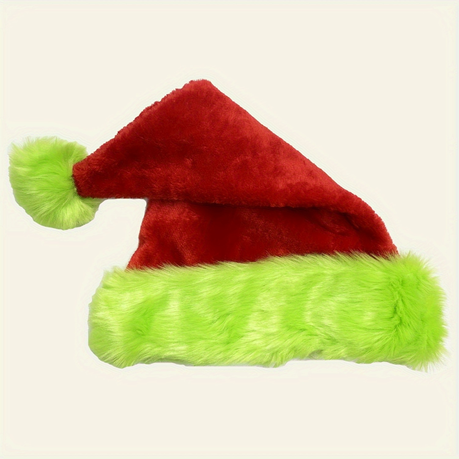Fluorescent Green Edge Red San - Santa Hat Plush recensione e prezzo