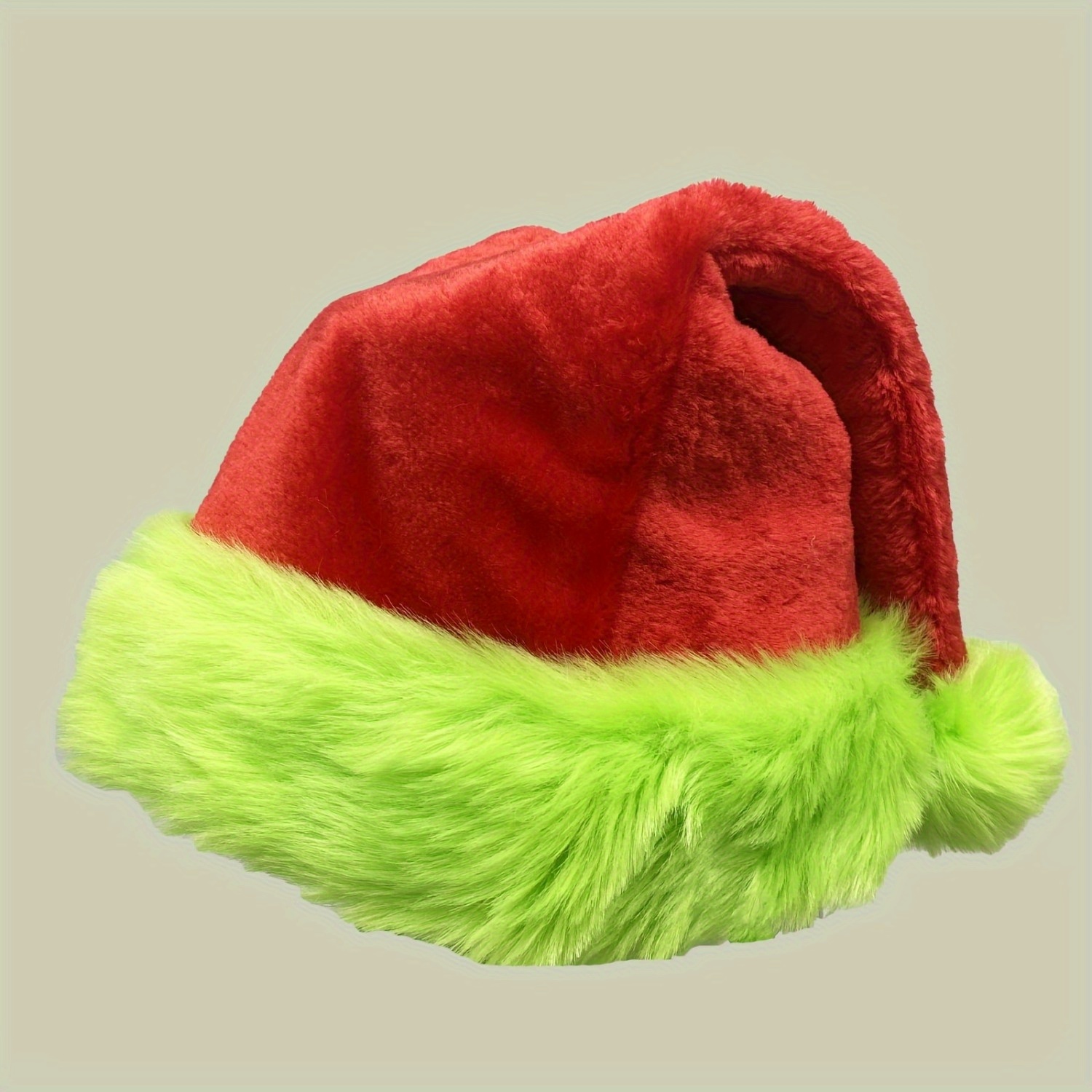 Fluorescent Green Edge Red San - Santa Hat Plush recensione e prezzo