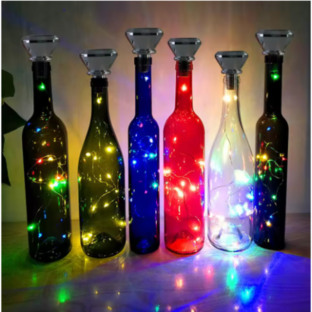 Solar Powered Bottle Stopper S - Led Fairy String Lights recensione e prezzo