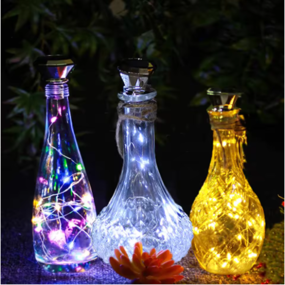 Solar Powered Bottle Stopper S - Led Fairy String Lights recensione e prezzo