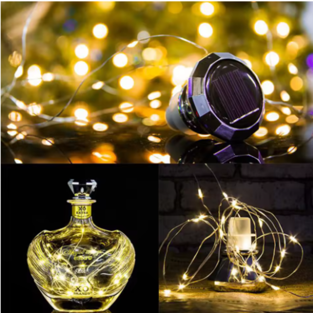 Solar Powered Bottle Stopper S - Led Fairy String Lights recensione e prezzo