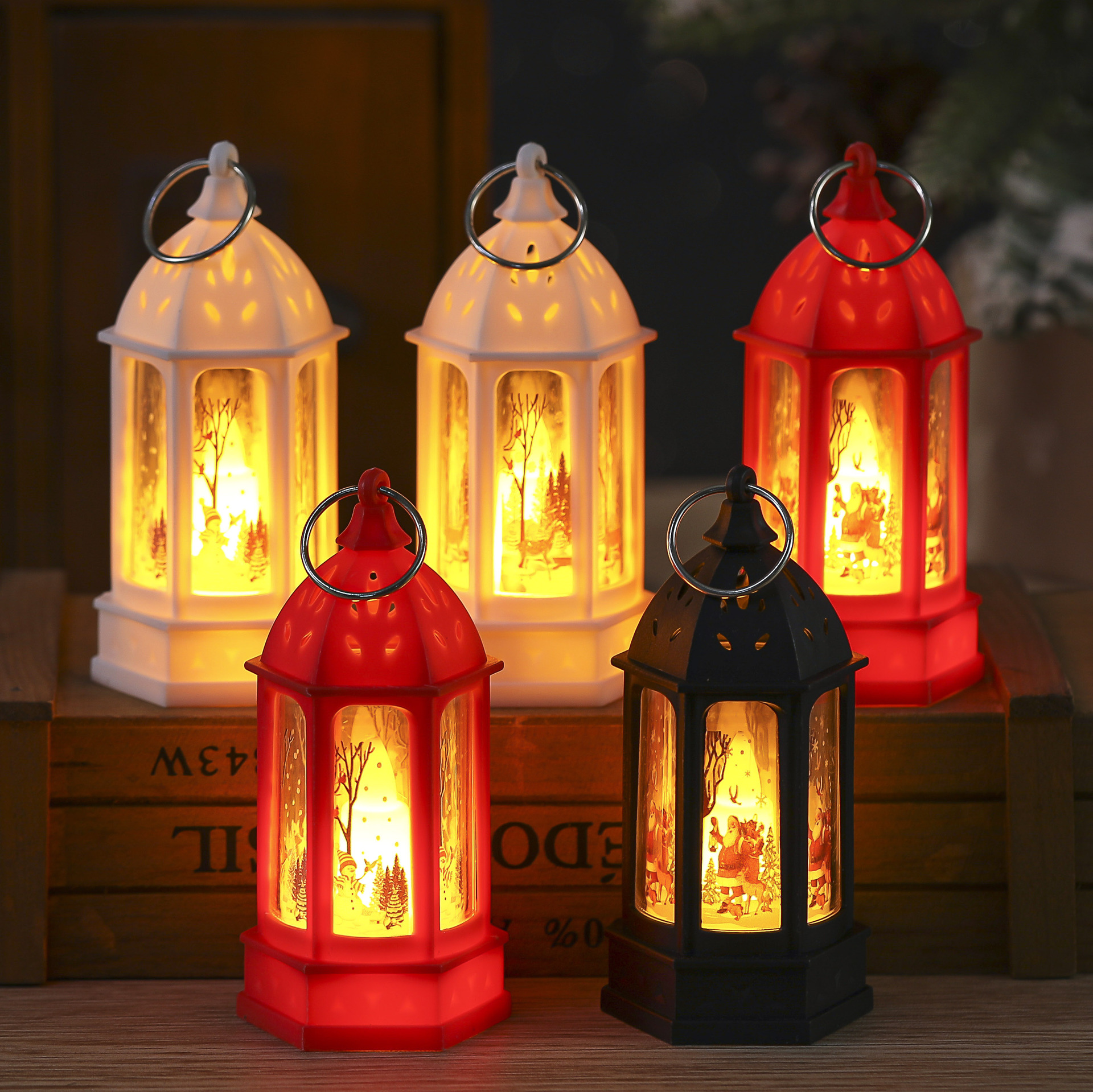Mini Creative Atmosphere Light - Holiday Candle Set recensione e prezzo