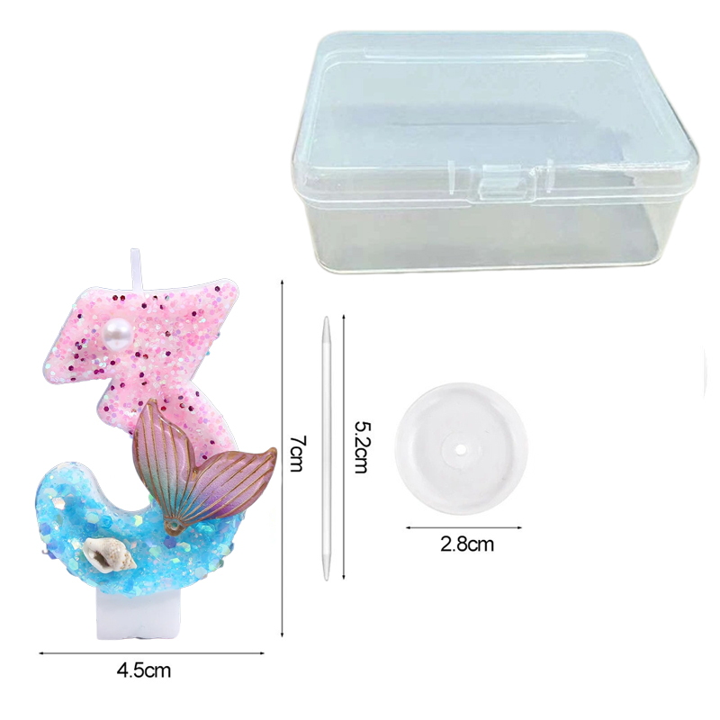 Gradient Blue Shell Pearl Crea - Holiday Candle Set recensione e prezzo