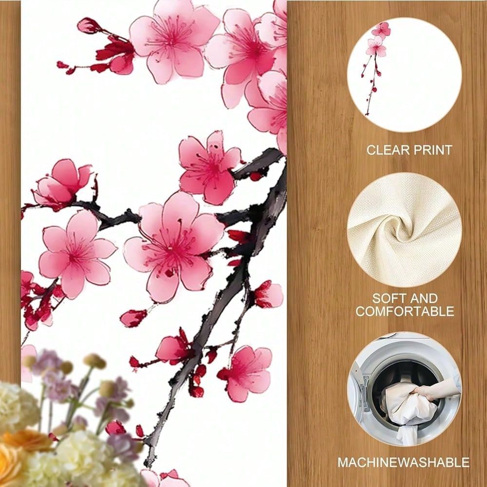 Cherry Blossom Table Runner An - Christmas Table Runner recensione e prezzo
