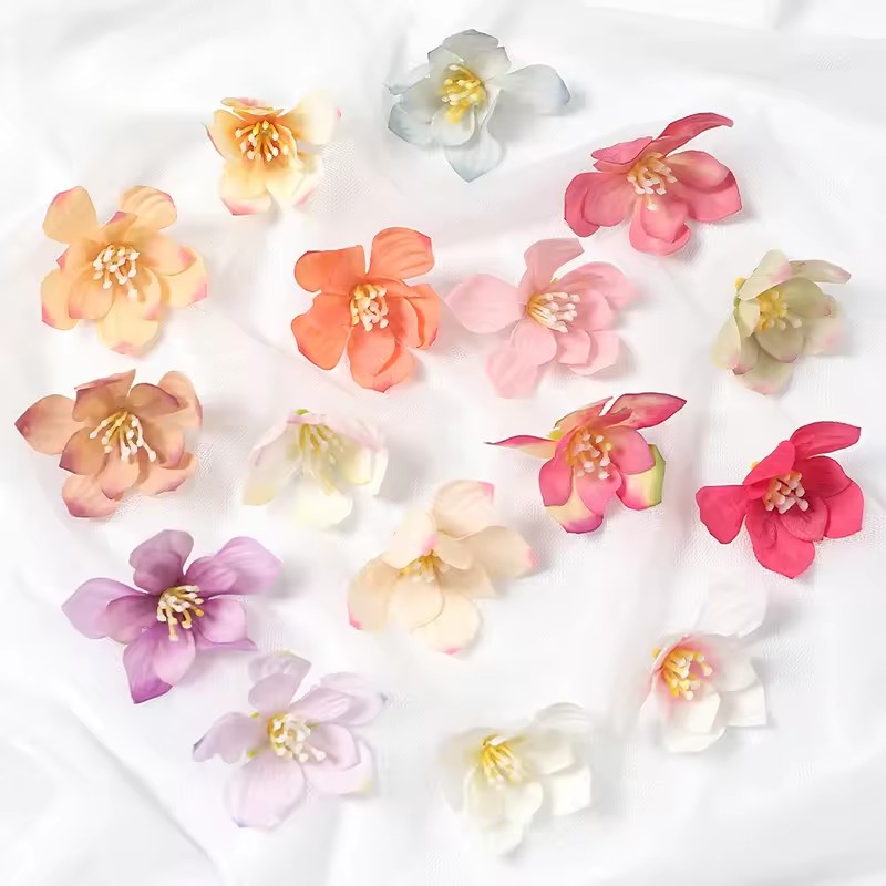 50Pcs 5cm Artificial Rose Flow - Christmas Wreath Fake recensione e prezzo