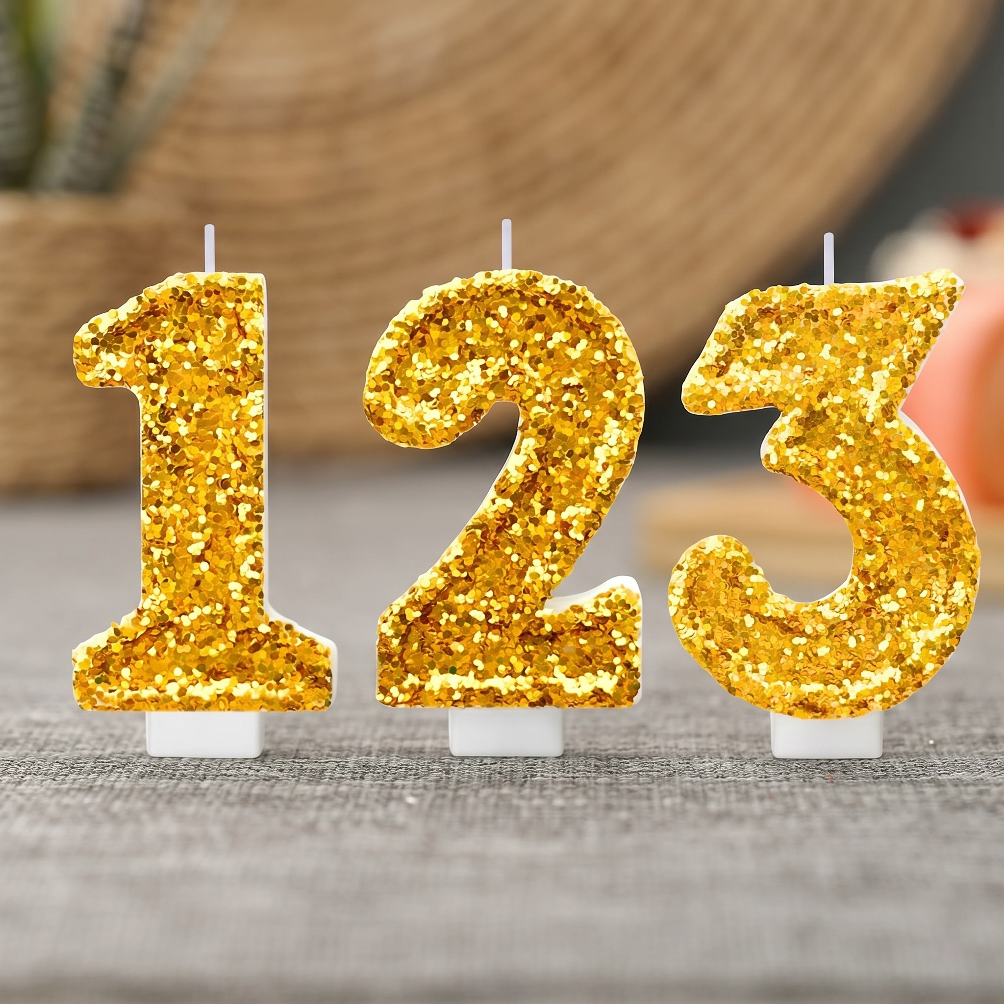 Digital Birthday Candle Gold C - Holiday Candle Set recensione e prezzo