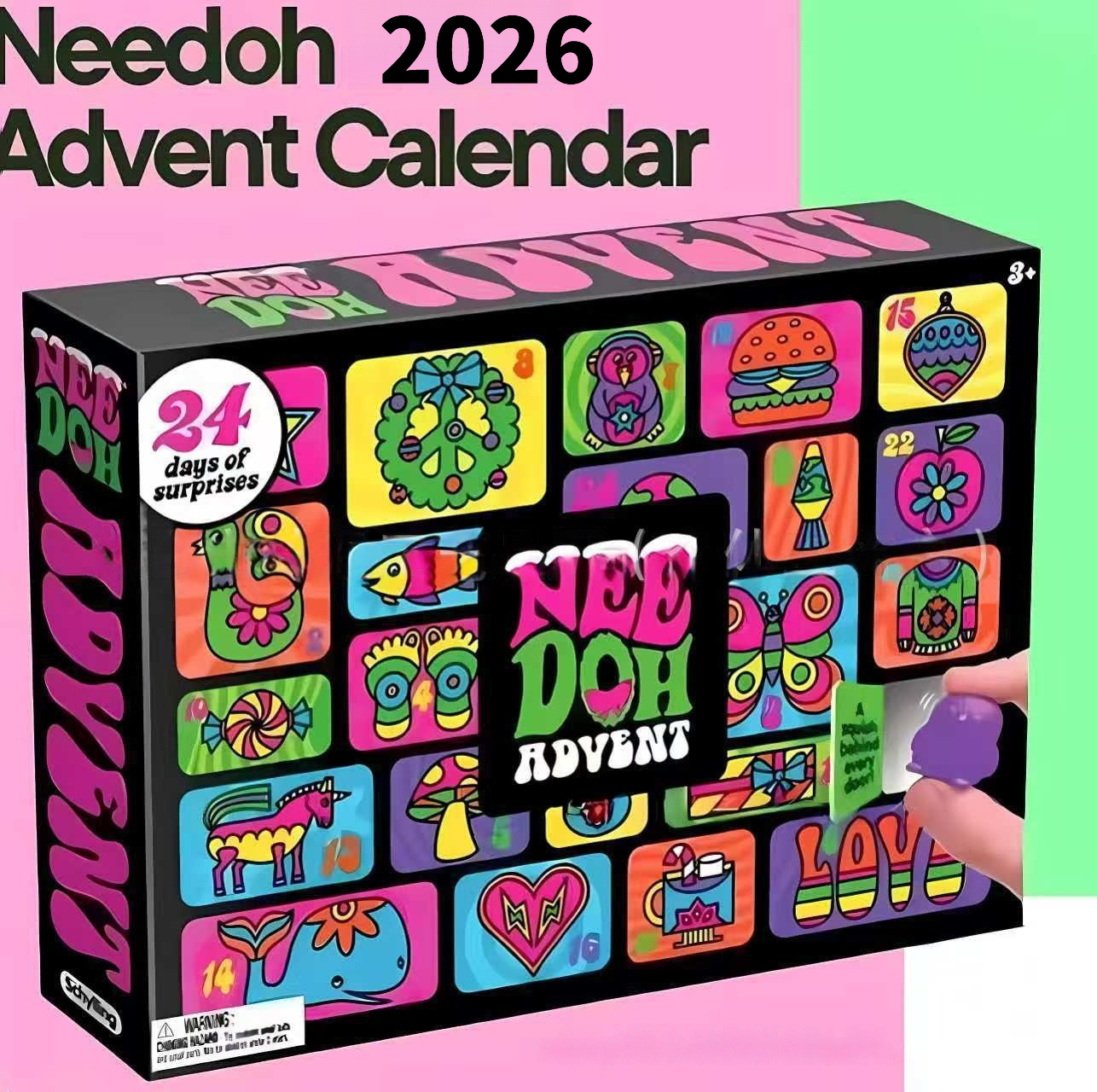 Nee Doh Advent Calendar 24Pcs  - Advent Calendar Gift recensione e prezzo
