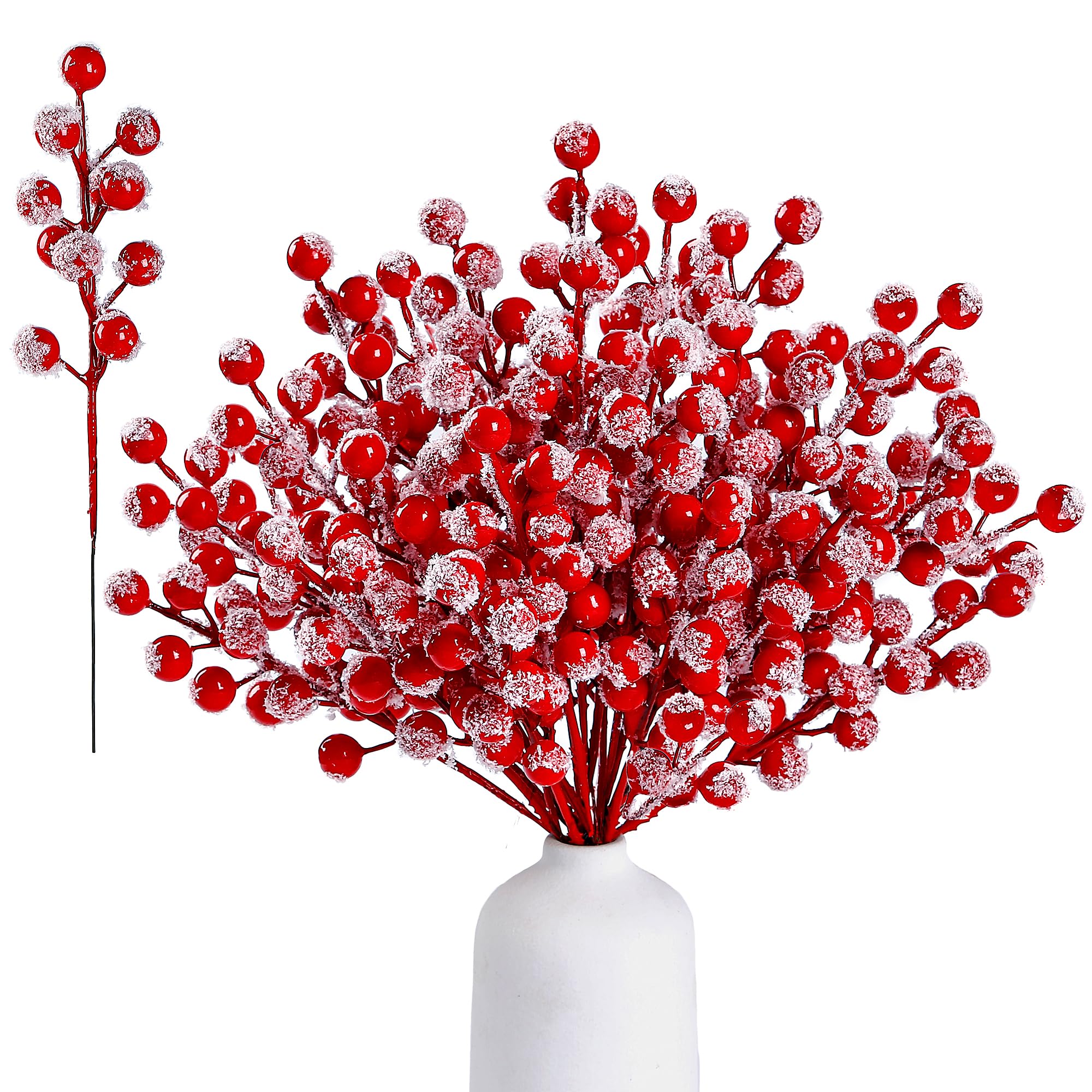 Christmas Red Berry Pine Needl - Christmas Wreath Fake recensione e prezzo