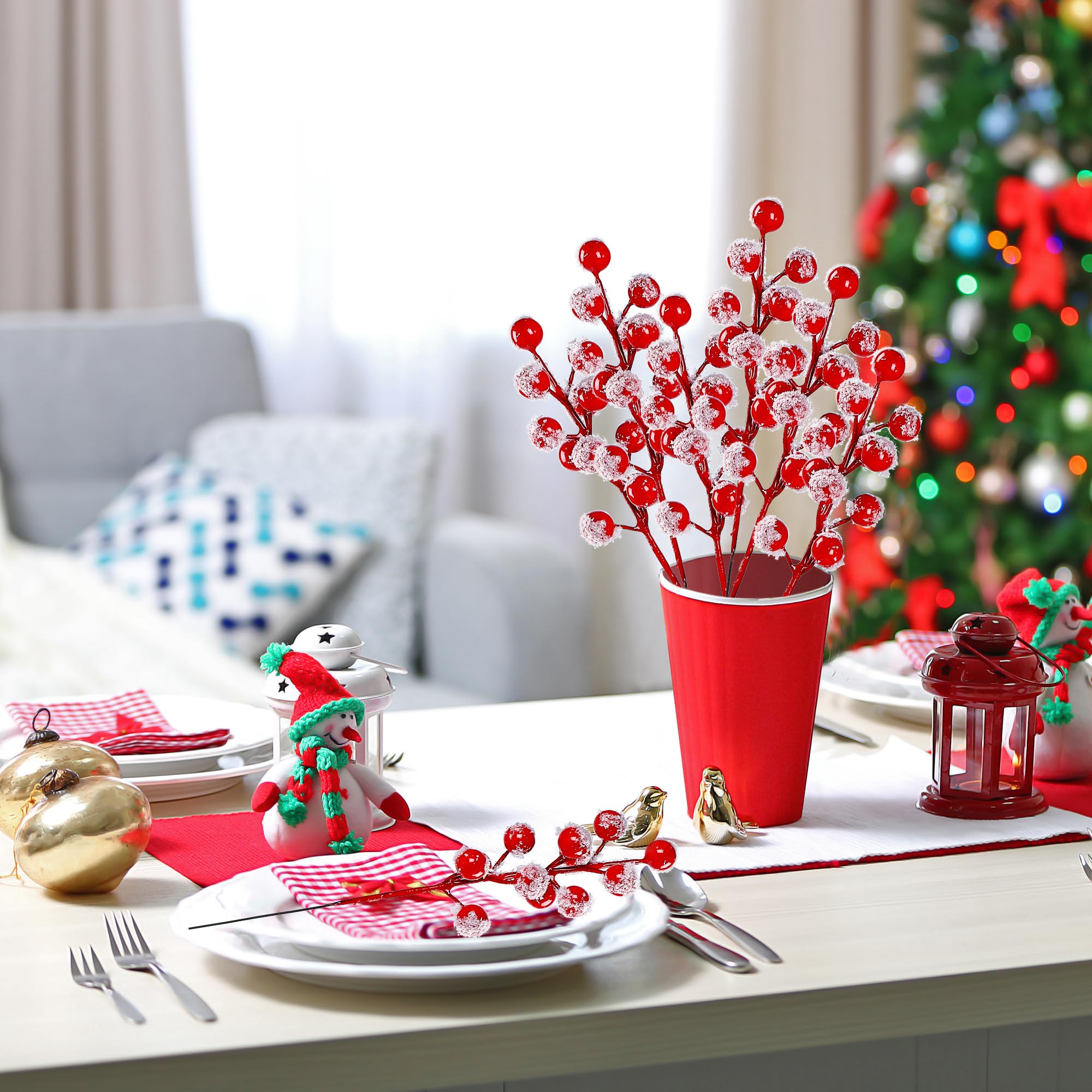 Christmas Red Berry Pine Needl - Christmas Wreath Fake recensione e prezzo