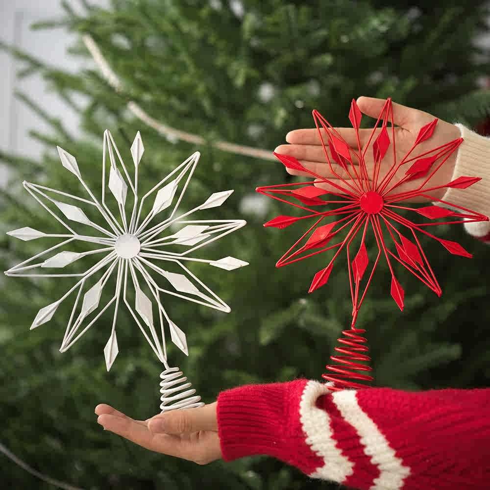 12.6 Inch Creative Led Lights  - Star Tree Topper recensione e prezzo