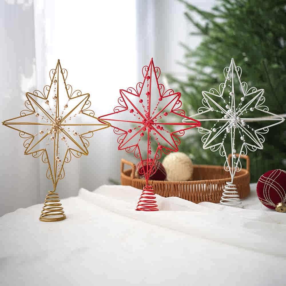 12.6 Inch Creative Led Lights  - Star Tree Topper recensione e prezzo