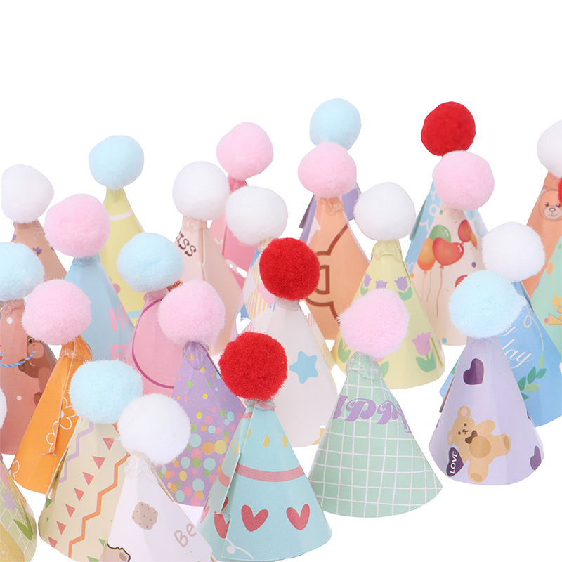10pc/Set Diy Mini Hat Baking C - Santa Hat Plush recensione e prezzo