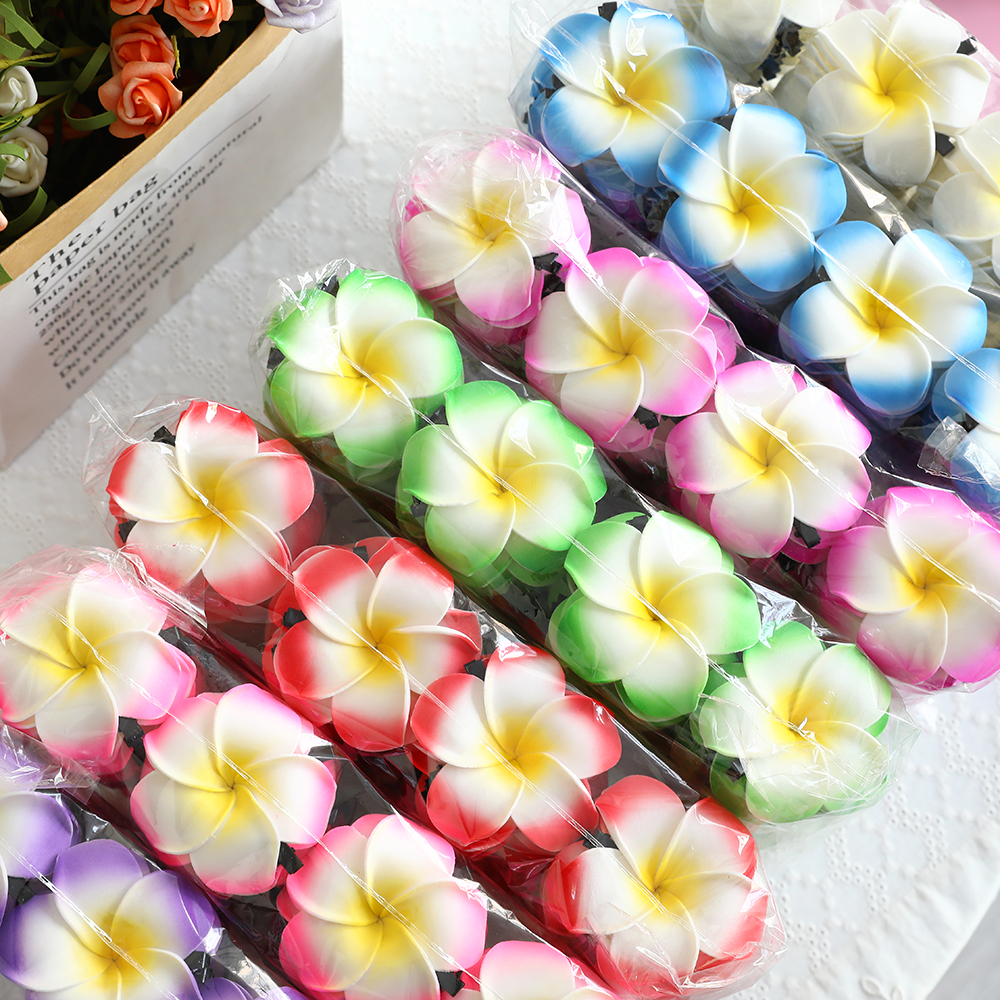 10PCS Hawaiian PE Foam Plumeri - Christmas Wreath Fake recensione e prezzo