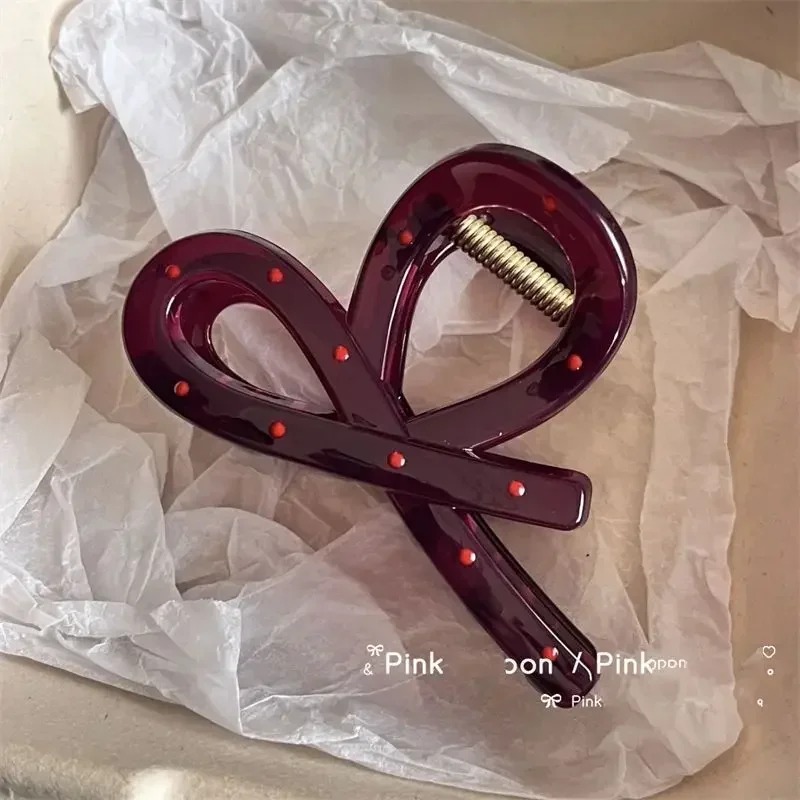 2Pcs Women Vintage Red Polka D - Ribbon Bow Gift recensione e prezzo