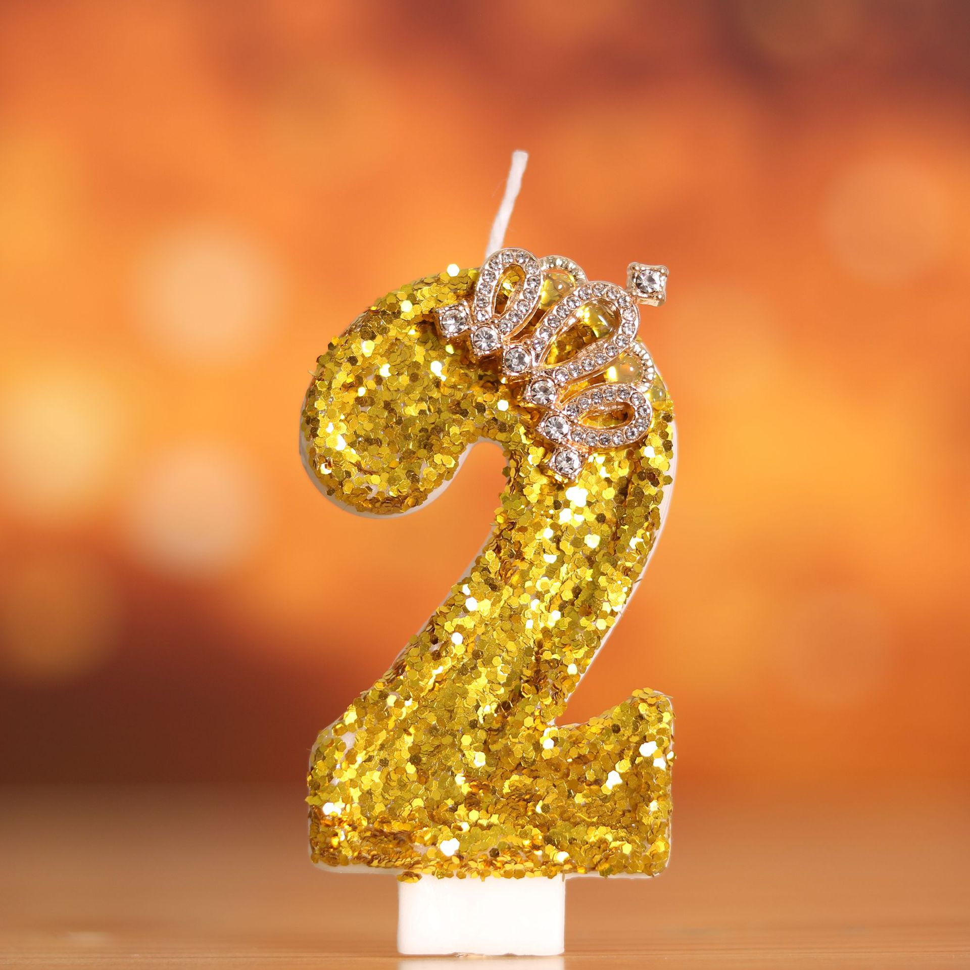 Digital Birthday Cake Gold Cro - Holiday Candle Set recensione e prezzo