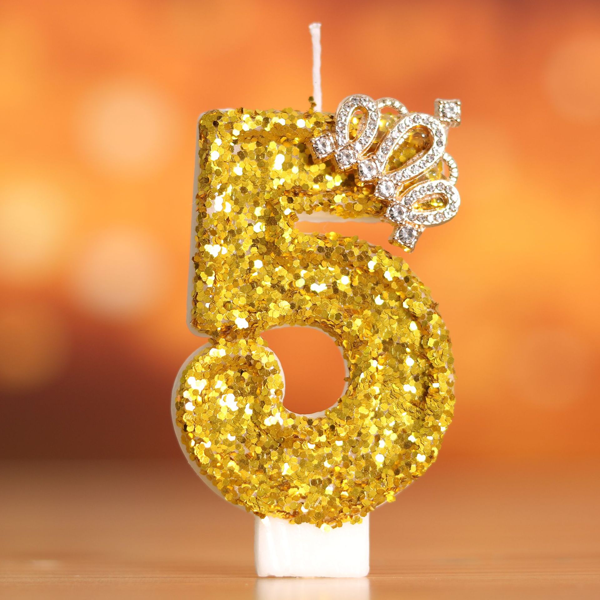 Digital Birthday Cake Gold Cro - Holiday Candle Set recensione e prezzo