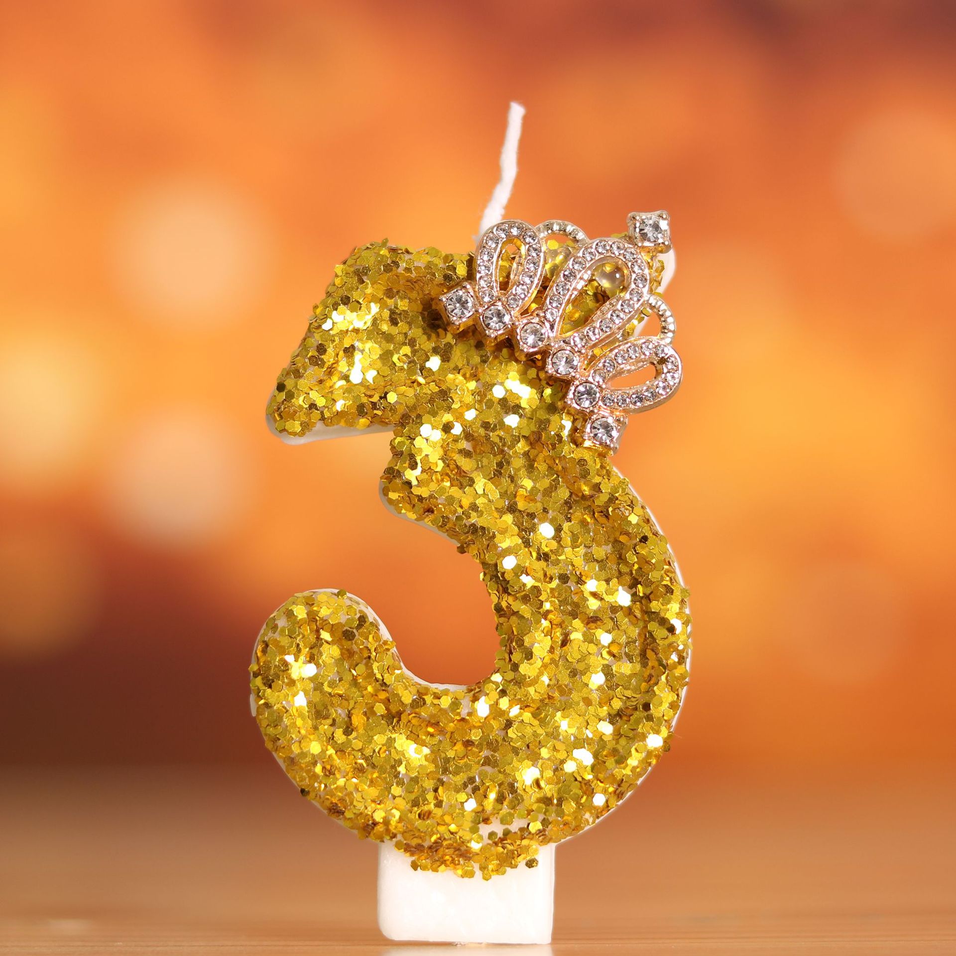 Digital Birthday Cake Gold Cro - Holiday Candle Set recensione e prezzo