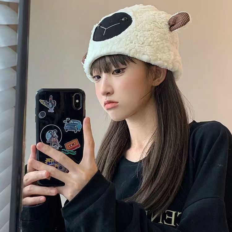 Black Nose Sheep Plush Hat Sup - Santa Hat Plush recensione e prezzo