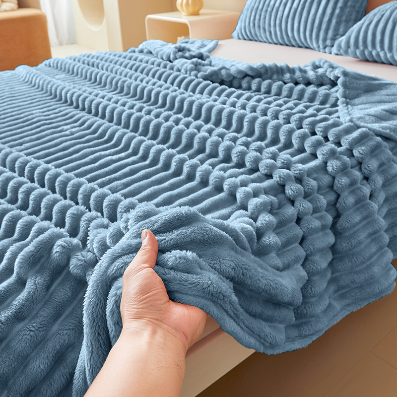 Luxurious Double-Sided Faux Ra - Christmas Throw Blanket recensione e prezzo