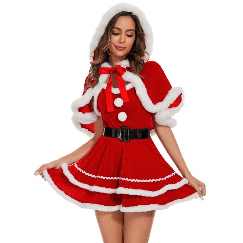 Christmas Women Dress Costume  - Elf Costume Christmas recensione e prezzo