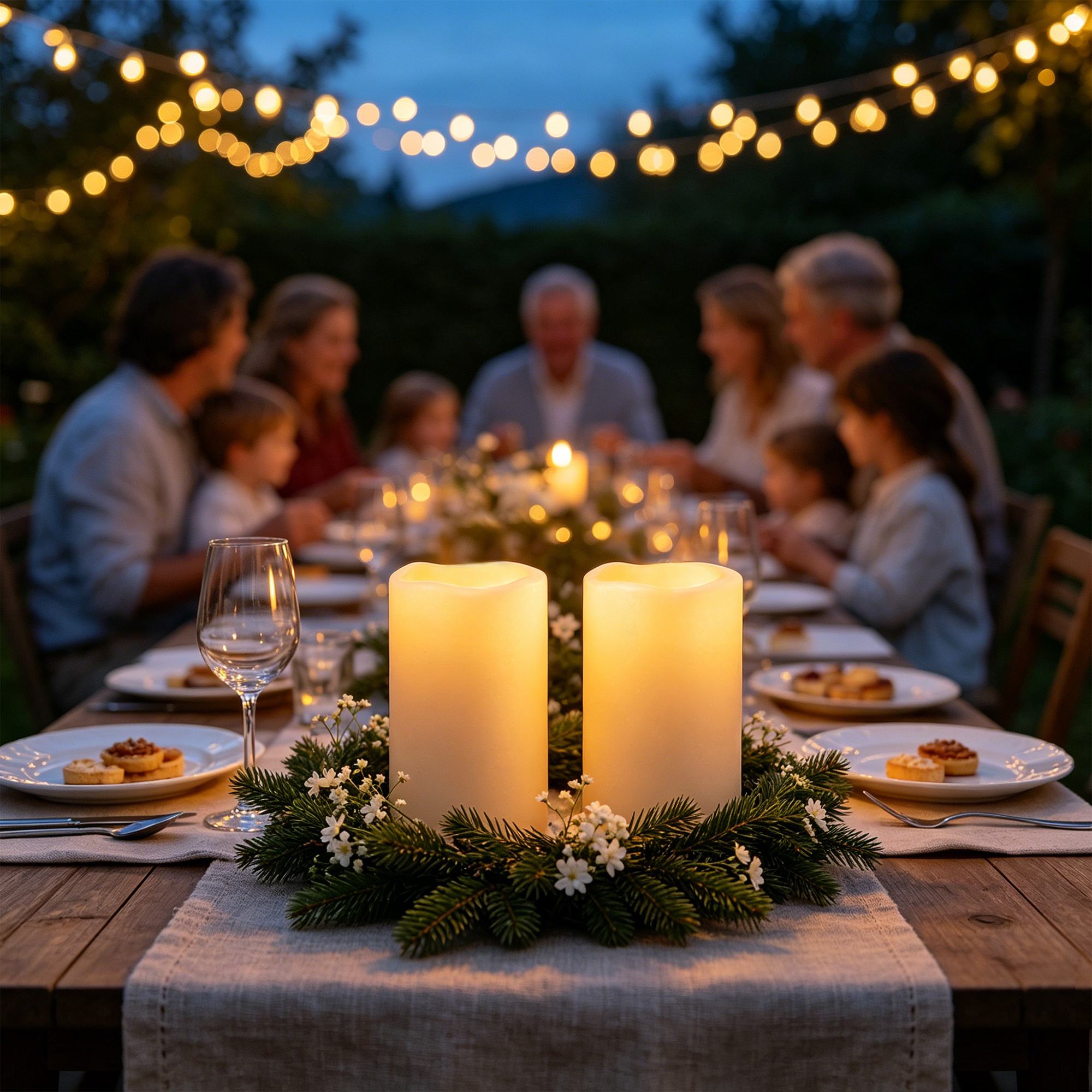Flameless LED Pillar Candle Wa - Christmas Lights Outdoor recensione e prezzo