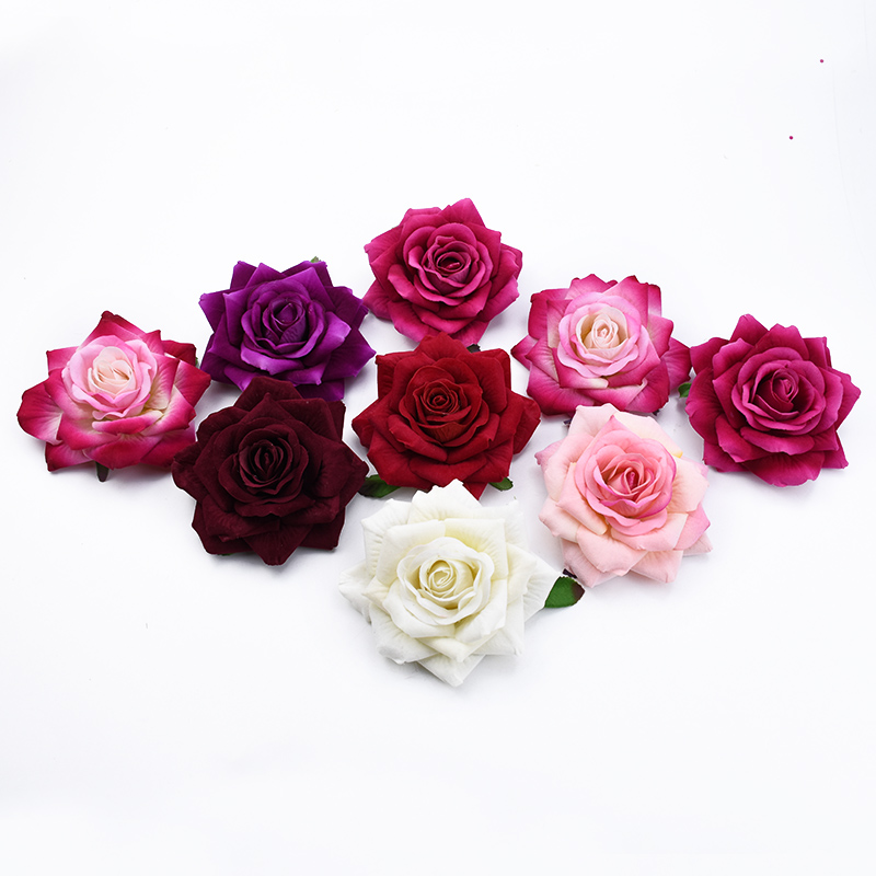 50PCS 10CM Big Roses Artificia - Christmas Wreath Fake recensione e prezzo