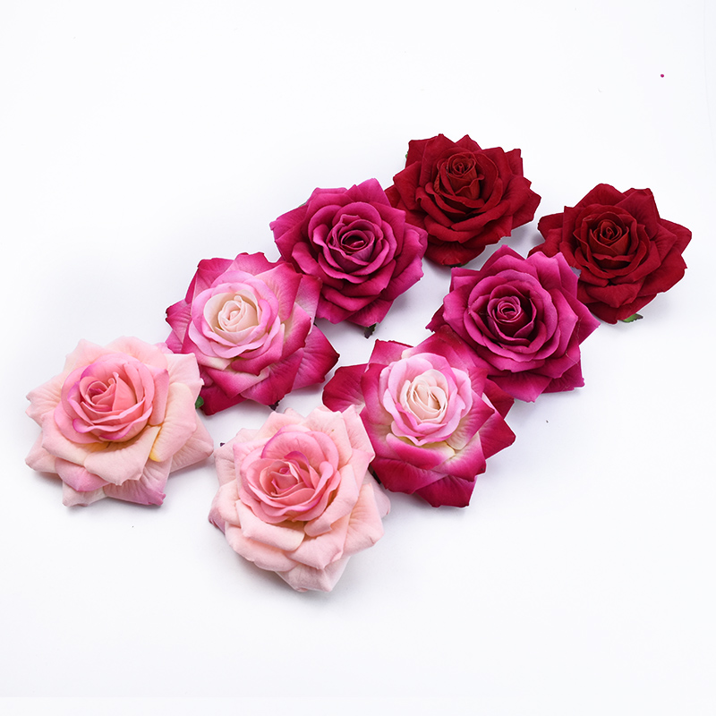 50PCS 10CM Big Roses Artificia - Christmas Wreath Fake recensione e prezzo