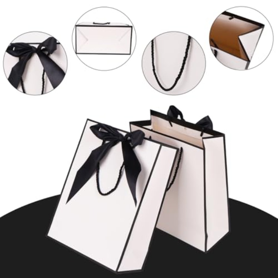 Gift Bags for Presents, 2 Pack - Ribbon Bow Gift recensione e prezzo