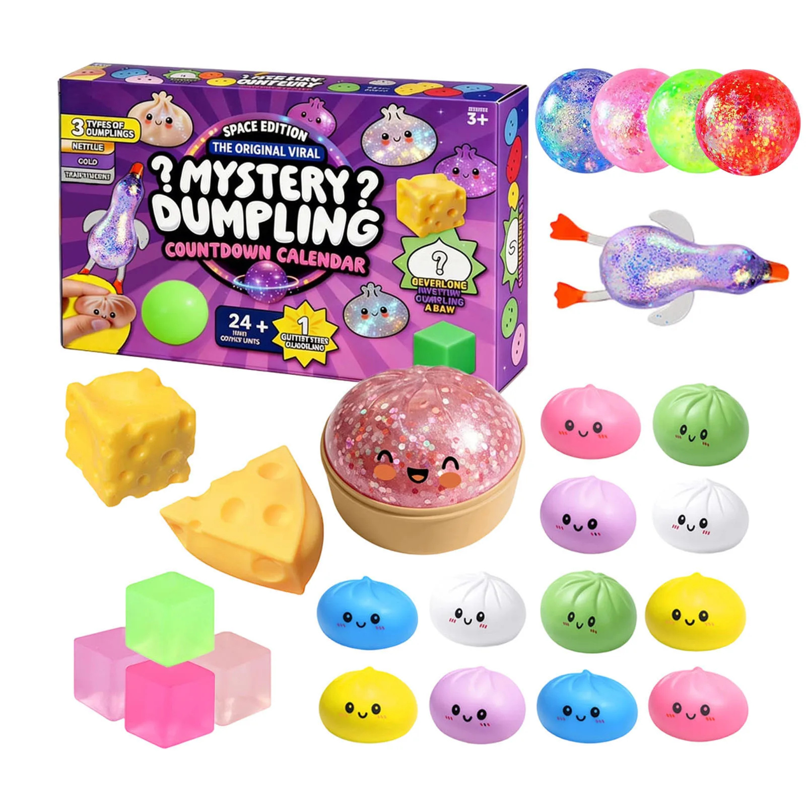 2026 Dumpling Squishy Advent C - Advent Calendar Gift recensione e prezzo