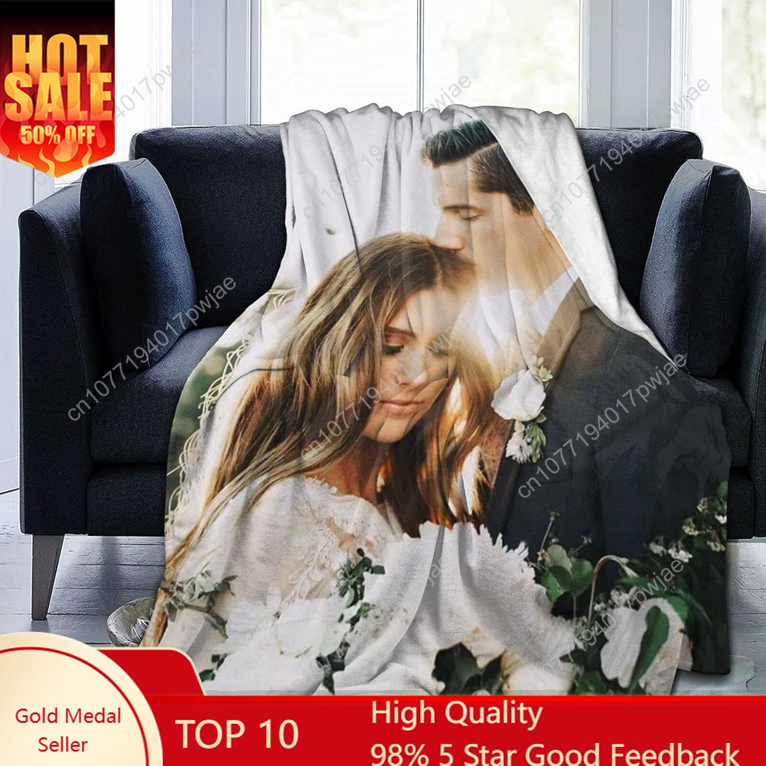 Custom Blanket with Photos Tex - Christmas Throw Blanket recensione e prezzo