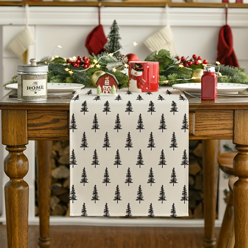 Simple Christmas Tree Table Ru - Christmas Table Runner recensione e prezzo