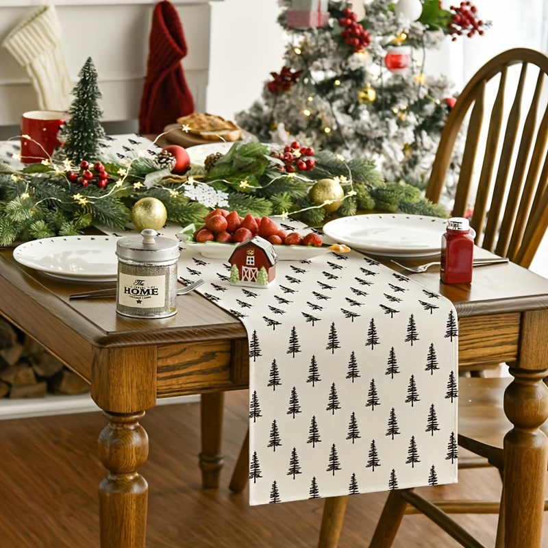 Simple Christmas Tree Table Ru - Christmas Table Runner recensione e prezzo