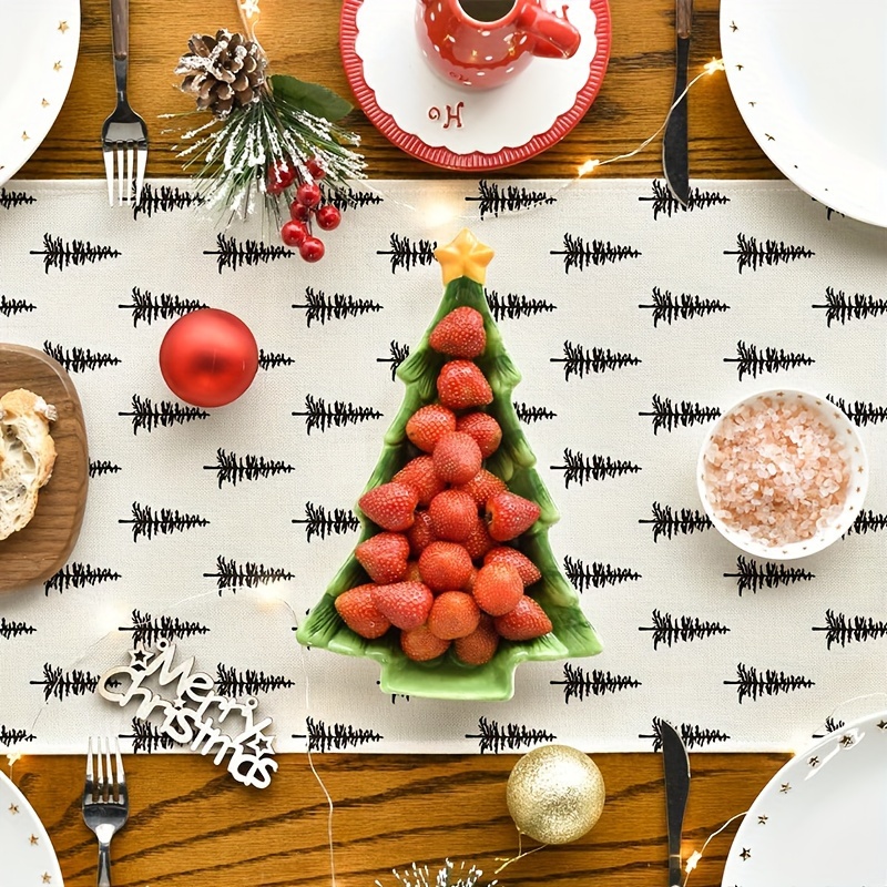 Simple Christmas Tree Table Ru - Christmas Table Runner recensione e prezzo