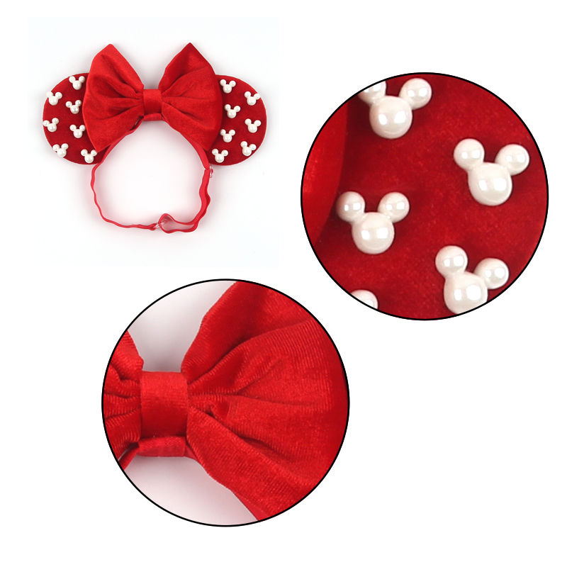 Cute Adjustable Mouse Ears Hea - Ribbon Bow Gift recensione e prezzo
