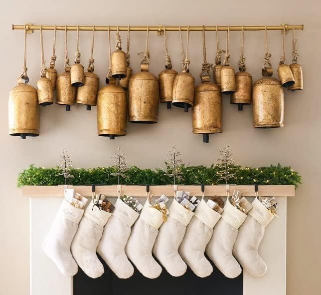 RW Rustic Giant Christmas Bell - Christmas Stocking Hanging recensione e prezzo