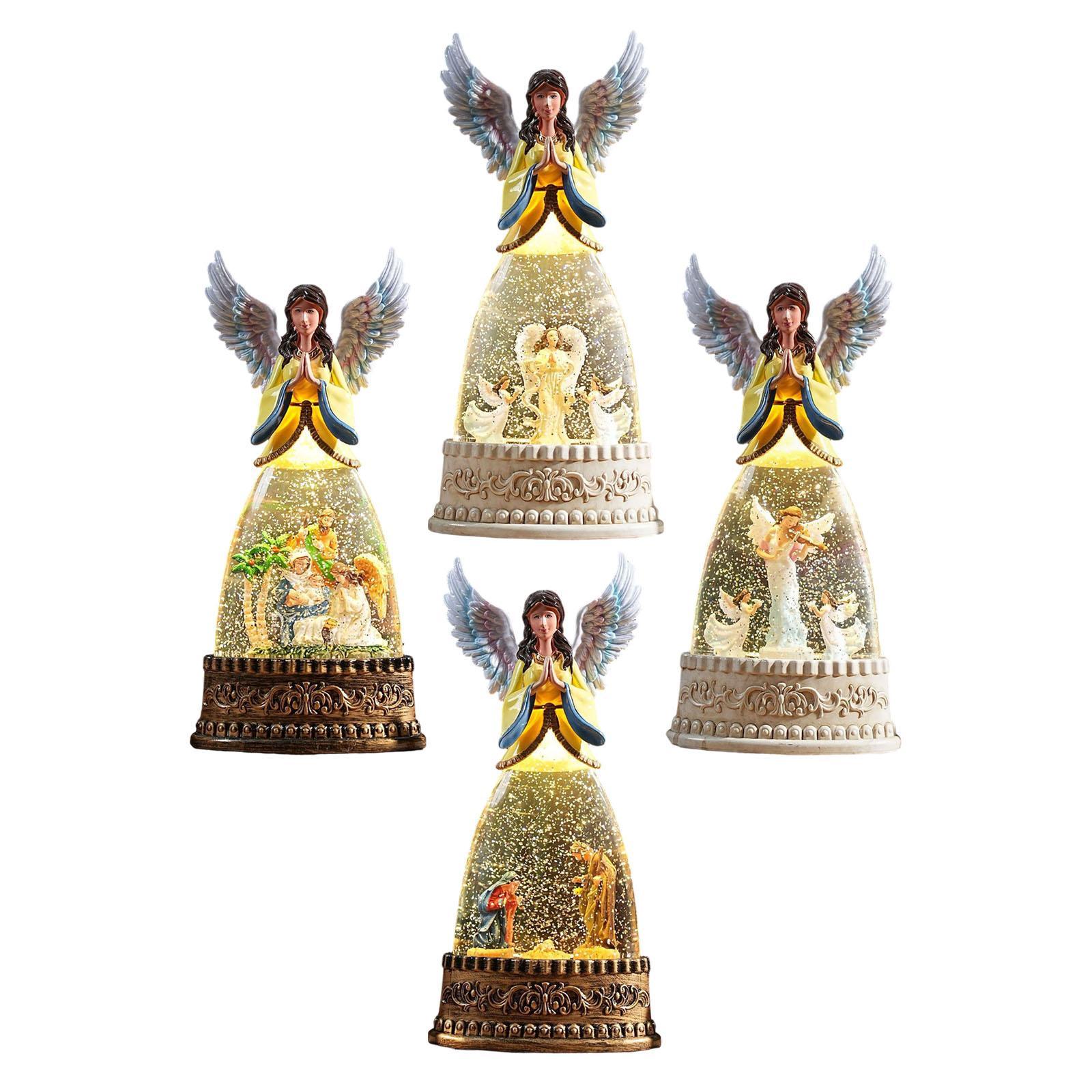 Lighted Angel Figurine Snow Gl - Snow Globe Musical recensione e prezzo