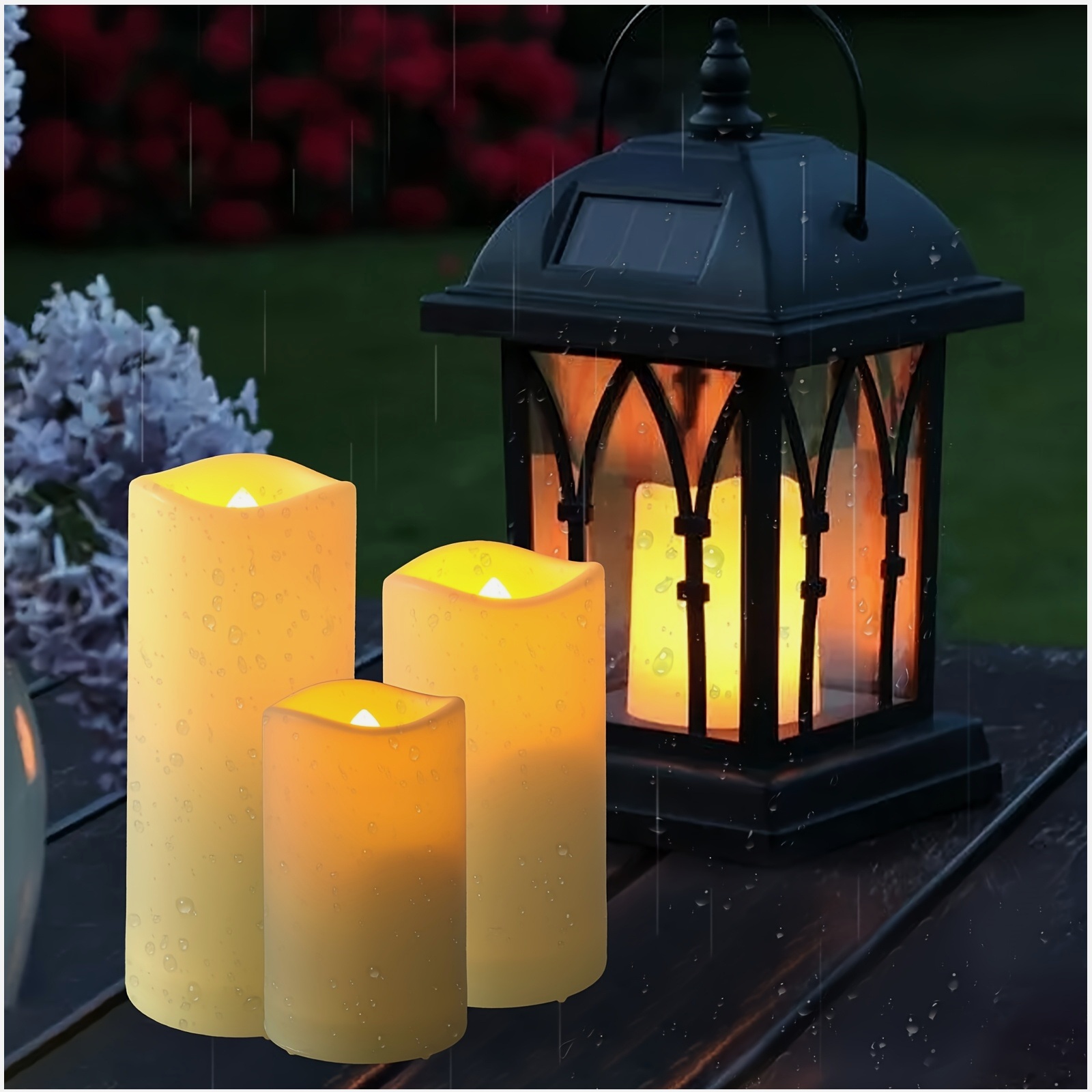 72-Piece Flameless Flickering  - Holiday Candle Set recensione e prezzo