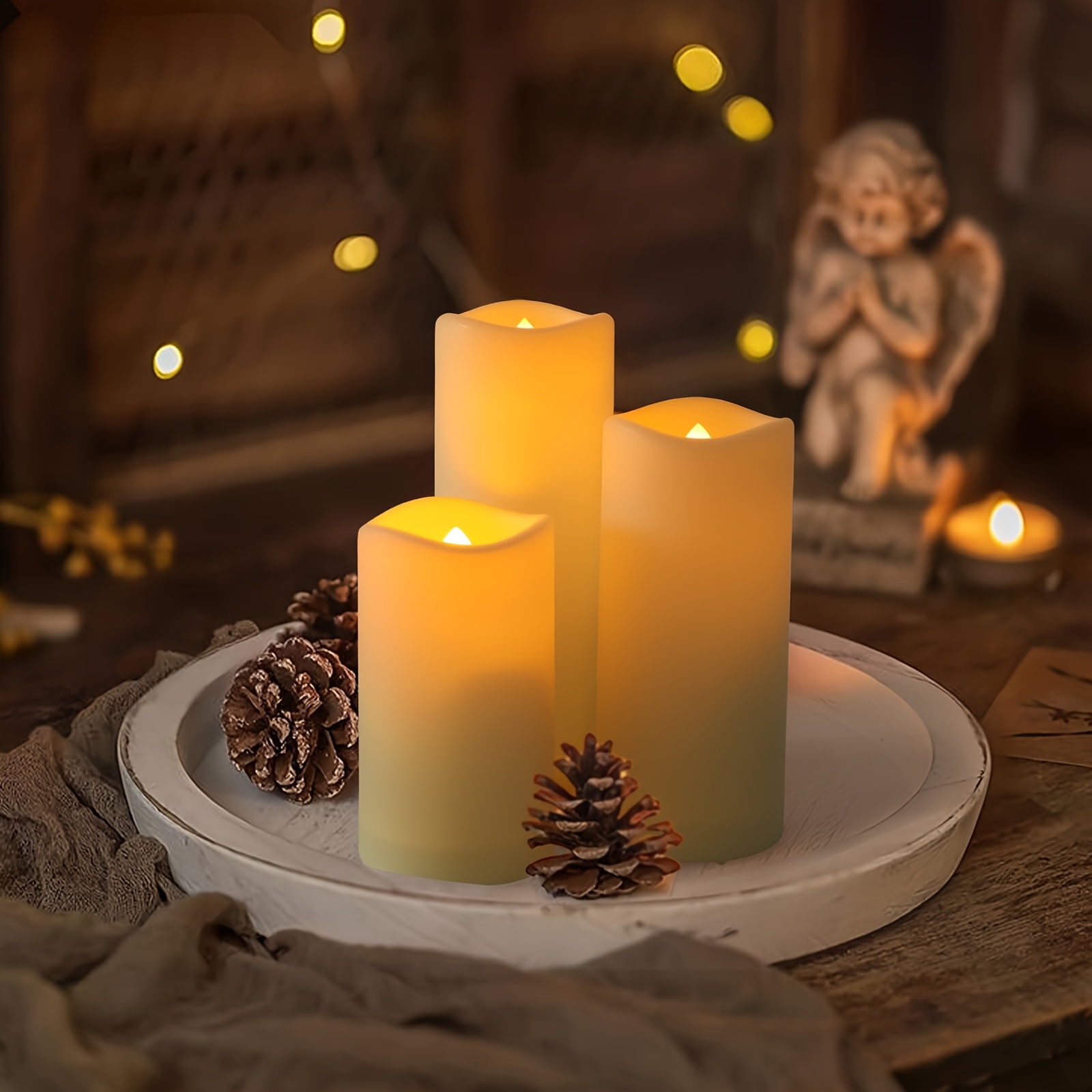 72-Piece Flameless Flickering  - Holiday Candle Set recensione e prezzo