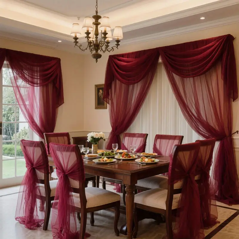 DIY Decoration Tulle Arch Drap - Christmas Table Runner recensione e prezzo
