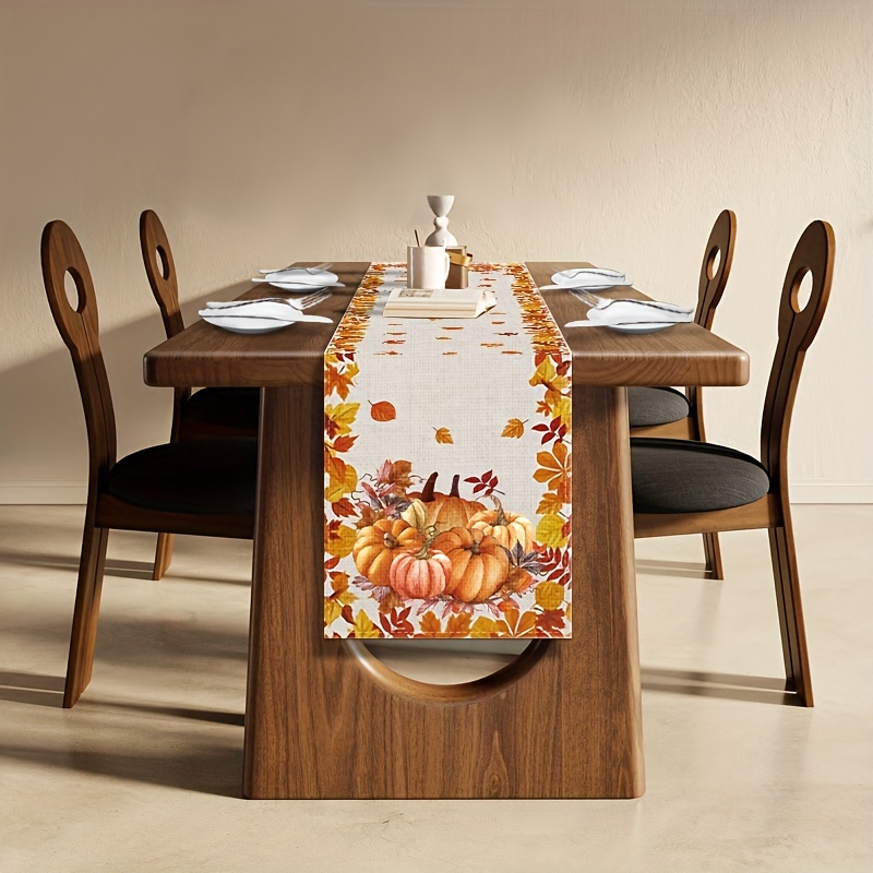 1pc Thanksgiving & Halloween T - Christmas Table Runner recensione e prezzo
