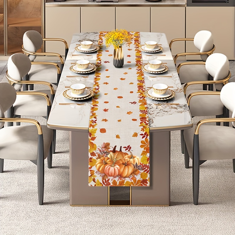 1pc Thanksgiving & Halloween T - Christmas Table Runner recensione e prezzo