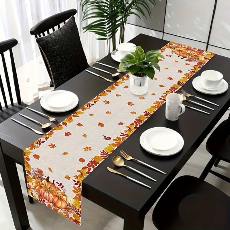 1pc Thanksgiving & Halloween T - Christmas Table Runner recensione e prezzo