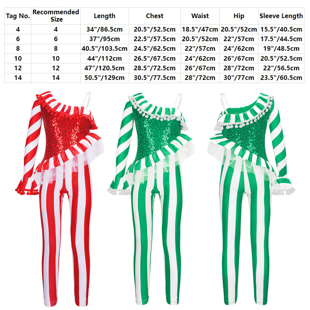 Kids Girls Christmas Ballet Da - Elf Costume Christmas recensione e prezzo