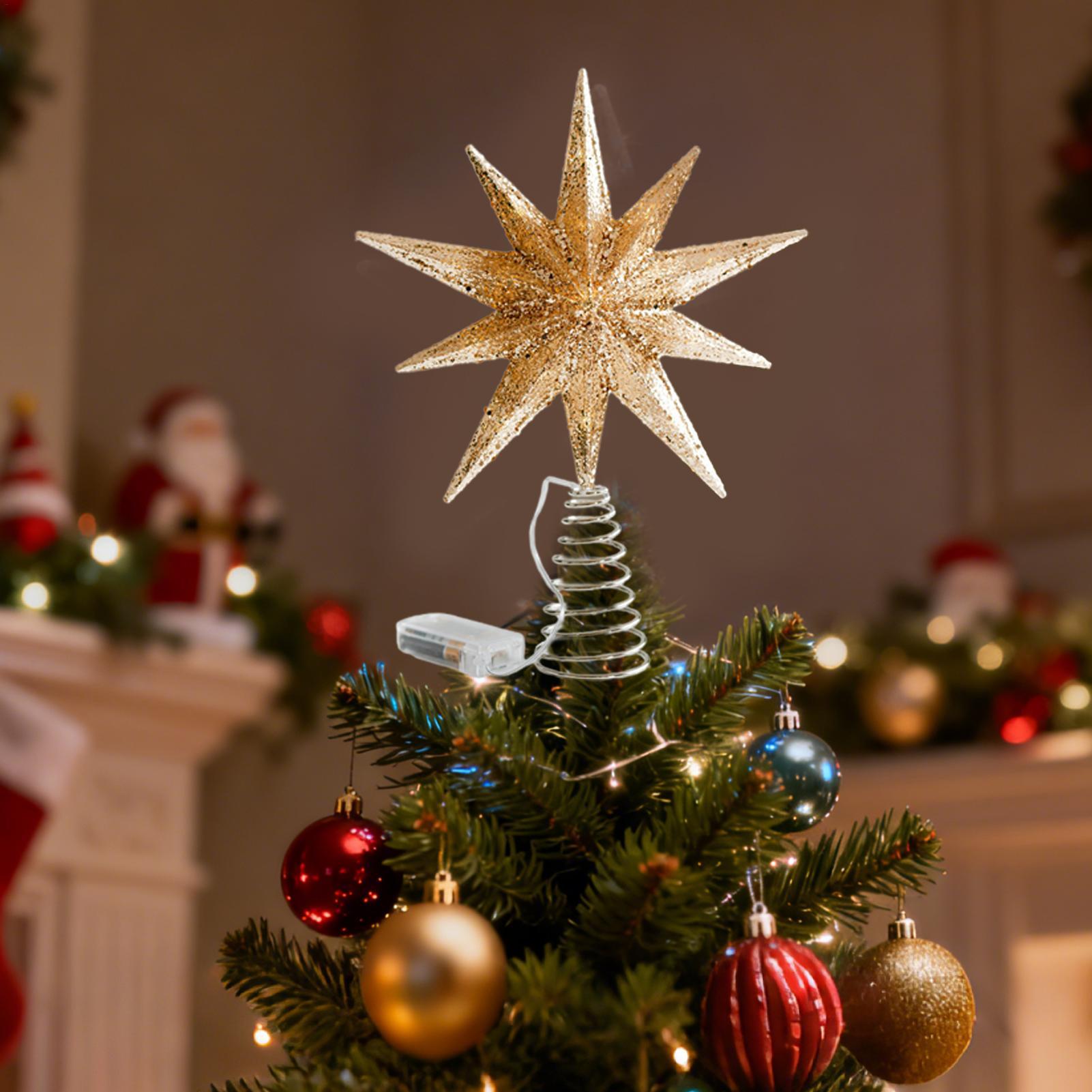 Christmas Star Tree Topper Wit - Star Tree Topper recensione e prezzo